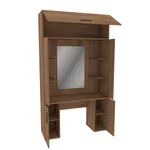 Стол туалетный с секцией и зеркалом L404.44