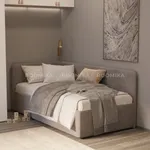 Кровать с подъемным механизмом и ящиком для белья РУБИ М1