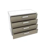 Комод 4 ящика шириной 904мм E794