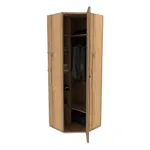 Шкаф угловой равносторонний с зеркалом C-218Z L/R