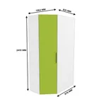 Шкаф угловой с подсветкой L209.44 L/R