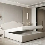 Кровать двуспальная мягкая СЕЛЕНА с подъемным механизмом, 140x200