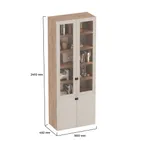 Шкаф книжный LG214