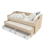 Кровать с выдвижным спальным местом L910.190, 90x190