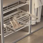 BELLE Корзина для обуви, 600 мм цвет белый, BE60SHWH