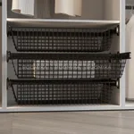 BELLE Корзина для белья 900 мм, цвет черный, BE90BABL