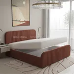 Кровать двуспальная мягкая МАЛЬТА с подъемным механизмом, 160x200