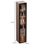 Шкаф со встроенными ящиками, с подсветкой R221.2