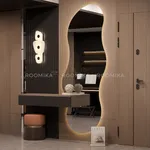 Зеркало L165 с туалетным столиком L515 с подсветкой L/R