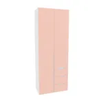 Шкаф комбинированный, фасады в эмали LE215 L/R