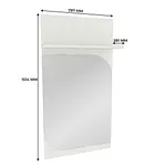 Зеркало настенное с полкой P810 L/R