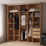 Шкаф-купе ХG246.60-3, профиль INTEGRO, фасад МДФ/зеркало серебро