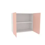 Антресоль двудверная, фасады в эмали LE329.300