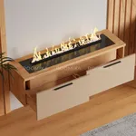 Тумба ТВ напольная с электрокамином L-548.351