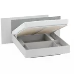 Кровать двуспальная Lazio с парящим эффектом и мягкой спинкой L142 , 140x200