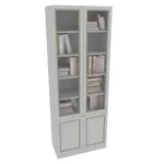 Шкаф книжный со стеклом А214S