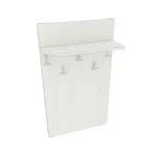 Вешалка настенная полка радиусная P177 L/R