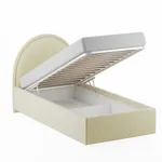 Кровать односпальная мягкая БАББЛ с подъемным механизмом