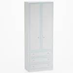 Шкаф двухдверный с ящиками А213