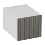 Антресоль на шкафы, фрезерованные фасады в эмали LE450.60