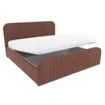 Кровать двуспальная мягкая МАЛЬТА с подъемным механизмом, 140x200