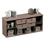 Cтеллаж для игрушек с ящиками L405