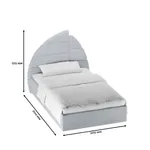 Кровать мягкая ПАРУС с подъемным механизмом, 120x200