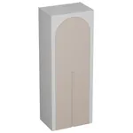 Шкаф 2 дверный, фрезерованные фасады в эмали LE-210.60-1