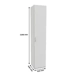 Шкаф 1 дверный узкий P220.45