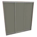 Шкаф-купе ХG246.60-2, профиль INTEGRO, фасад МДФ