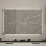 Панель стеновая МДФ (над тумбой ТВ) с подсветкой LG136.1