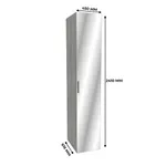 Шкаф 1 дверный узкий с зеркалом LG-220.60-1Z