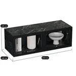 Антресоль с двумя откидными стеклянными дверями R312.45ST с подсветкой