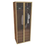Шкаф для спальни с четырьмя ящиками и штангой с подсветкой R210.60-3