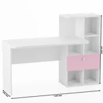 Рабочий стол со встроенным стеллажом HOF421