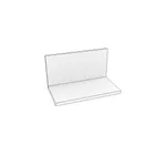 Полка навесная с задней стенкой E101