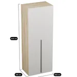 Шкаф двустворчатый L210.60-4