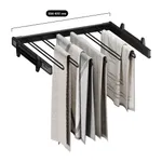 BELLE  Вешалка для брюк, 600 мм, цвет графит, BE60TRGR