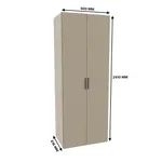 Шкаф двухдверный глубокий L210.60-4