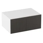 Антресоль на шкафы, фрезерованные фасады в эмали LE461.61