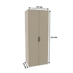 Шкаф двухдверный с ящиками во всю ширину L210.60-3