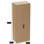 Шкаф двустворчатый L210.60-3