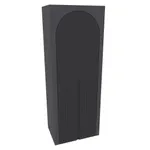 Шкаф 2 дверный, фрезерованные фасады в эмали LE210.60-1