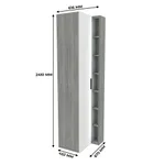 Шкаф переходный с подсветкой LG232 L/R