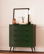 Комод с ящиками с эмалевой столешницей и боковинами A704.45ESB
