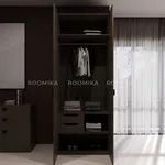 Шкаф 2 дверный, фрезерованные фасады в эмали LE-210.60-2