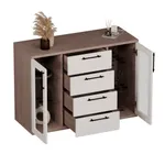 Комод со стеклянными полками P707.1