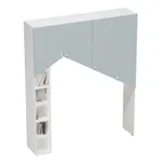 Антресоль-домик со стеллажом L628.45 L/R