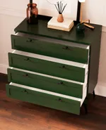 Комод с ящиками с эмалевой столешницей и боковинами A704.45ESB