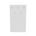 Панель широкая с крючками L177.1